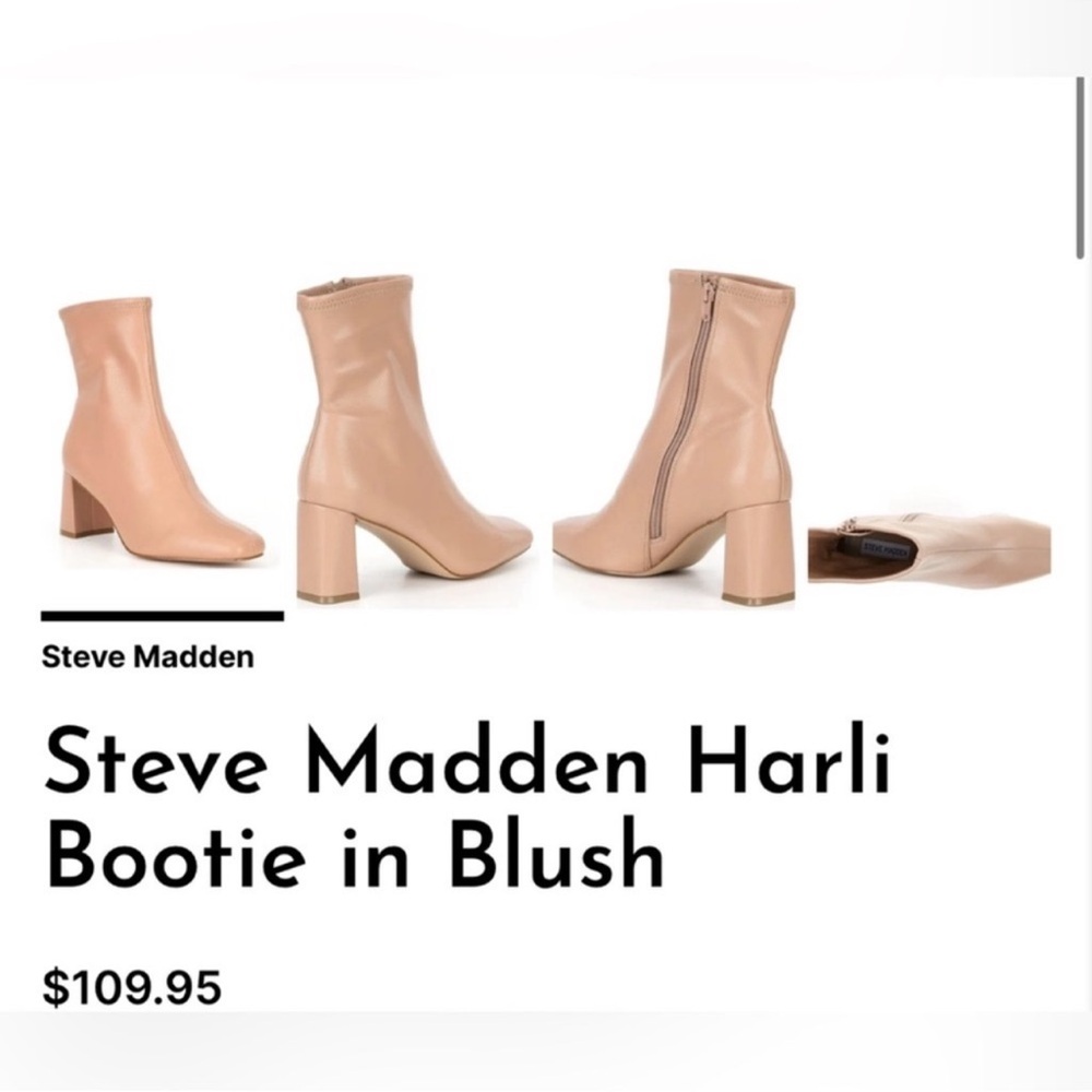 Steve Madden Harli
Bootie in Blush